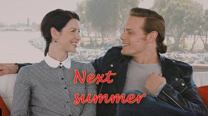 Сэм и Кейт СЛЕДУЮЩИМ ЛЕТОМ (Давид Дамиано) Sam and Caitriona NEXT SUMMER (Damiano David)