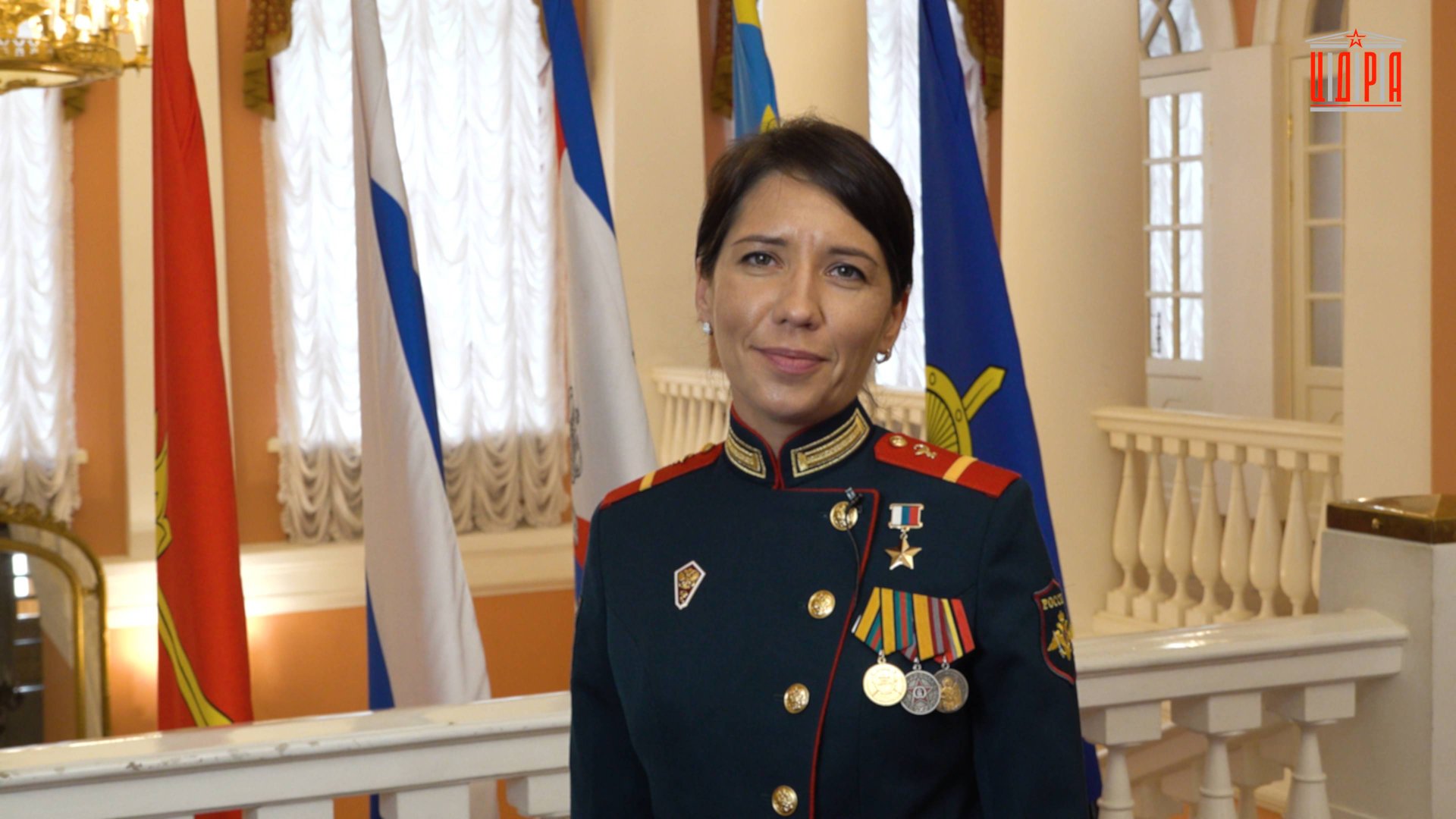 С Днём семьи, любви и верности нас поздравляет Герой Российской Федерации, ефрейтор Людмила Болилая смотреть онлайн