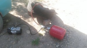 Собрал Мини компрессор из насос и Расширительный бак RV 8 Oasis