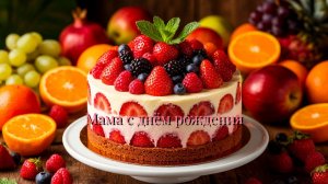 С днём рождения Милая Мама!