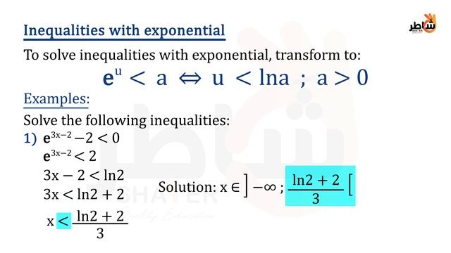 Exponential functions p4 inequalities смотреть онлайн