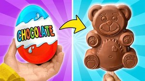 ГИГАНТСКИЙ шоколадный медведь-мороженое! 🍫🐻 Простой и веселый рецепт своими руками