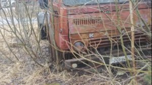 Нашел заброшенный участок со старым КАМАЗОМ