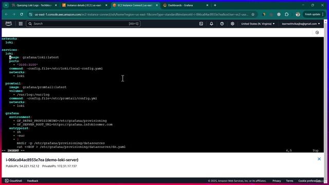 5 -Persisting Storage for Grafana & Loki смотреть онлайн