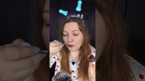 АСМР Ем мини Нутеллу 😍 Сколько чайных ложек внутри? 🤔 ASMR Nutella mini 🤤 #asmr #асмр #eating