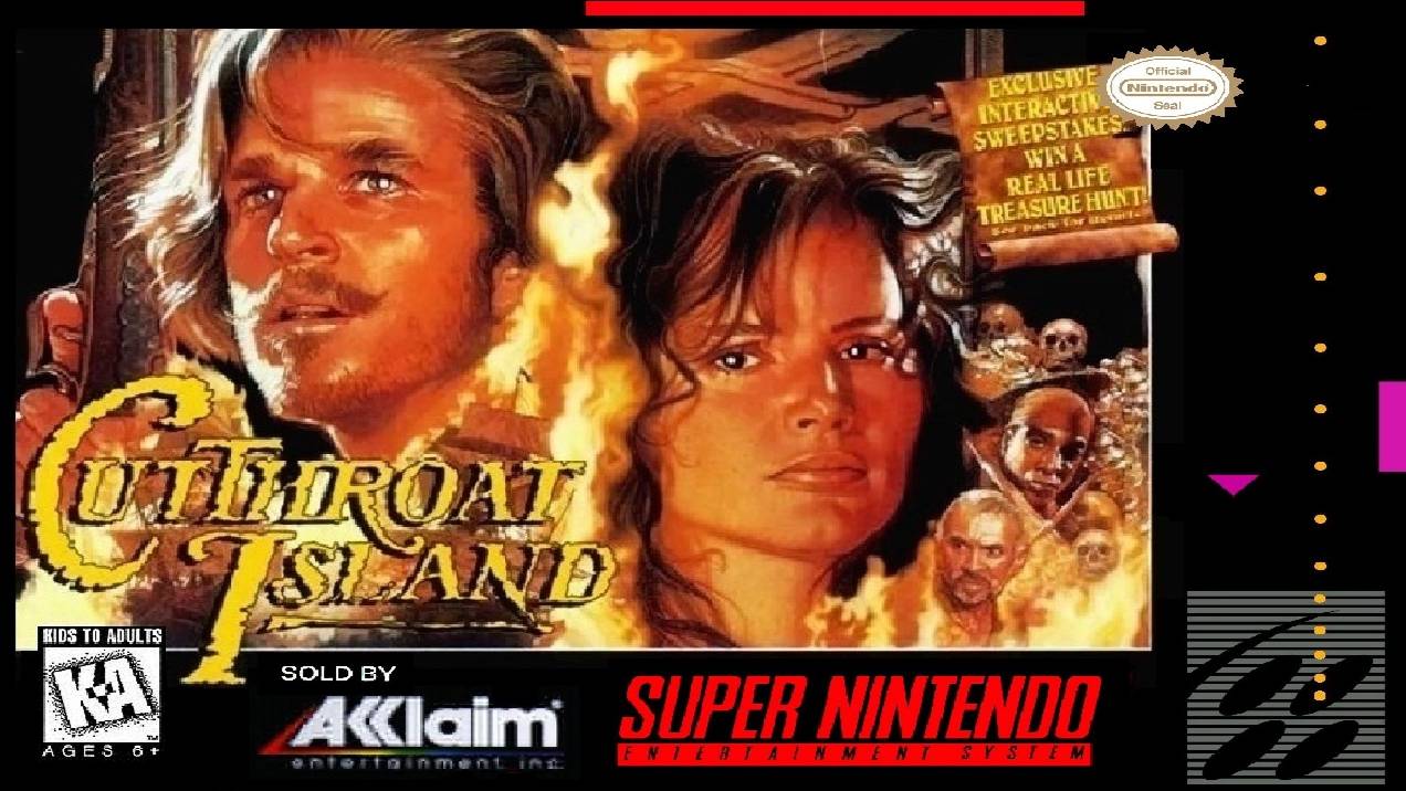 Cutthroat Island (SNES) Полное прохождение смотреть онлайн