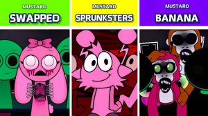 INCREDIBOX 🍌🌭 | SPRUNKSTARD BANANA vs MUSTARD SWAP! 🤢🌈 ТОШНОТВОРНО ВЕСЕЛО!