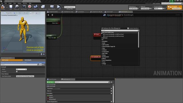 BP 3rd Person Game_ Playing Our Animation Montage _ 19 _ v4.8 Tutorial Series _ Unreal Engine смотреть онлайн