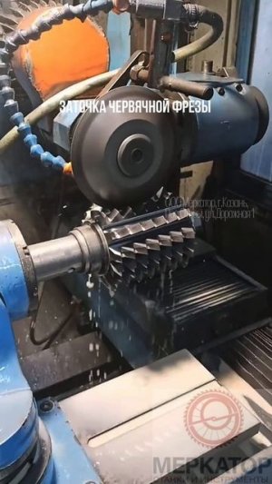 Заточка червячной фрезы!