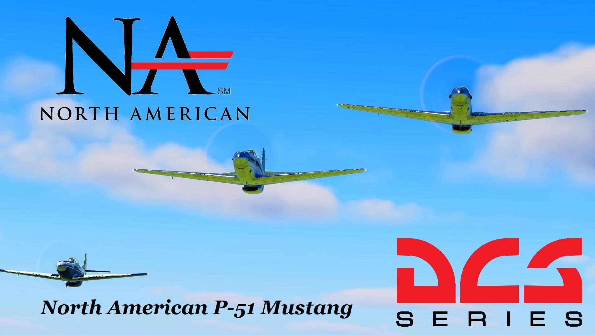 DCSWorld . Свободные полёты на P51. Free Flights On P51.