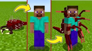 ЧЕРВЬ-паразит Мод Майнкрафт - Заражение паразитами кровотока