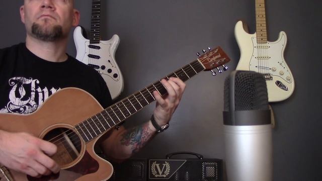 Black Metal On An Acoustic Guitar - Satyricon - Mother North Cover