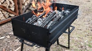 Разборные мангалы на ножках Firegrill, усиленные