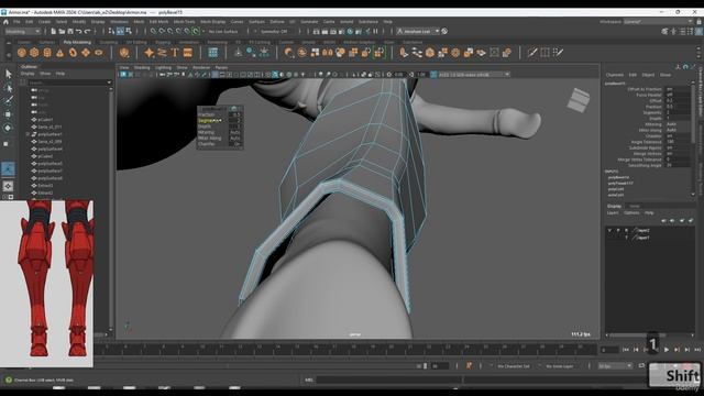 2. Lower Leg Armor Modelling смотреть онлайн