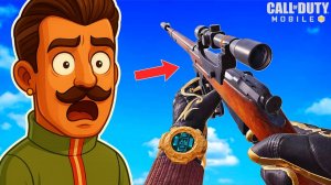 НОВАЯ ЛУЧШАЯ СНАЙПЕРСКАЯ ВИНТОВКА Call of Duty mobile? Трехлинейка!