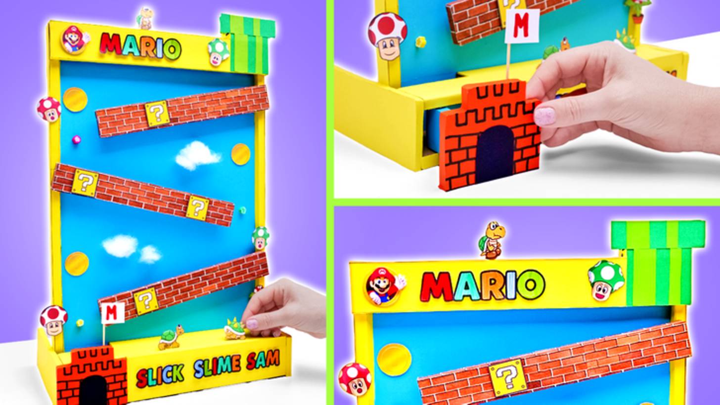 😱 Влезут ли все монеты в копилку с марио? 💰🎮 смотреть онлайн