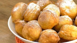 ПОНЧИКИ на кефире / Самые вкусные, мягкие и воздушные! Готовятся 10 минут, мой любимый рецепт