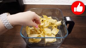 Век живи, век учись! Как жаль, что я раньше такие ЧИПСЫ не готовила! Чипсы из лаваша в аэрогриле