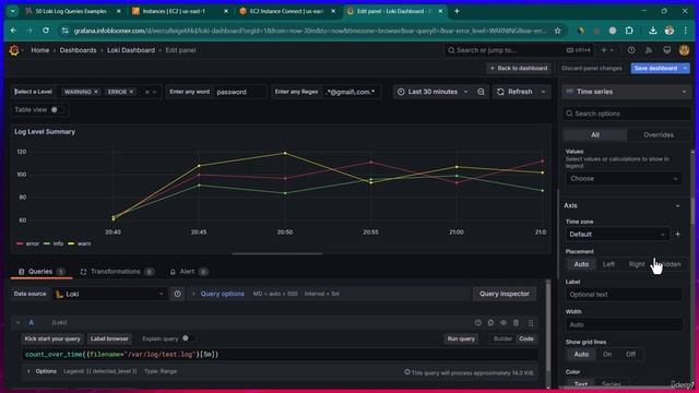 11 -Continue Exploring Grafana Dashboards смотреть онлайн