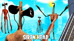 📢 Сиреноголовый 📢 в GTA очень крутая игра. Siren Head Game.