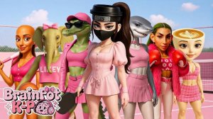 ДЕВЧОНКИ ИЗ ИТАЛЬЯНСКИХ МЕМОВ  Girls 💃 K-Pop Вайб | Официальный музыкальный клип