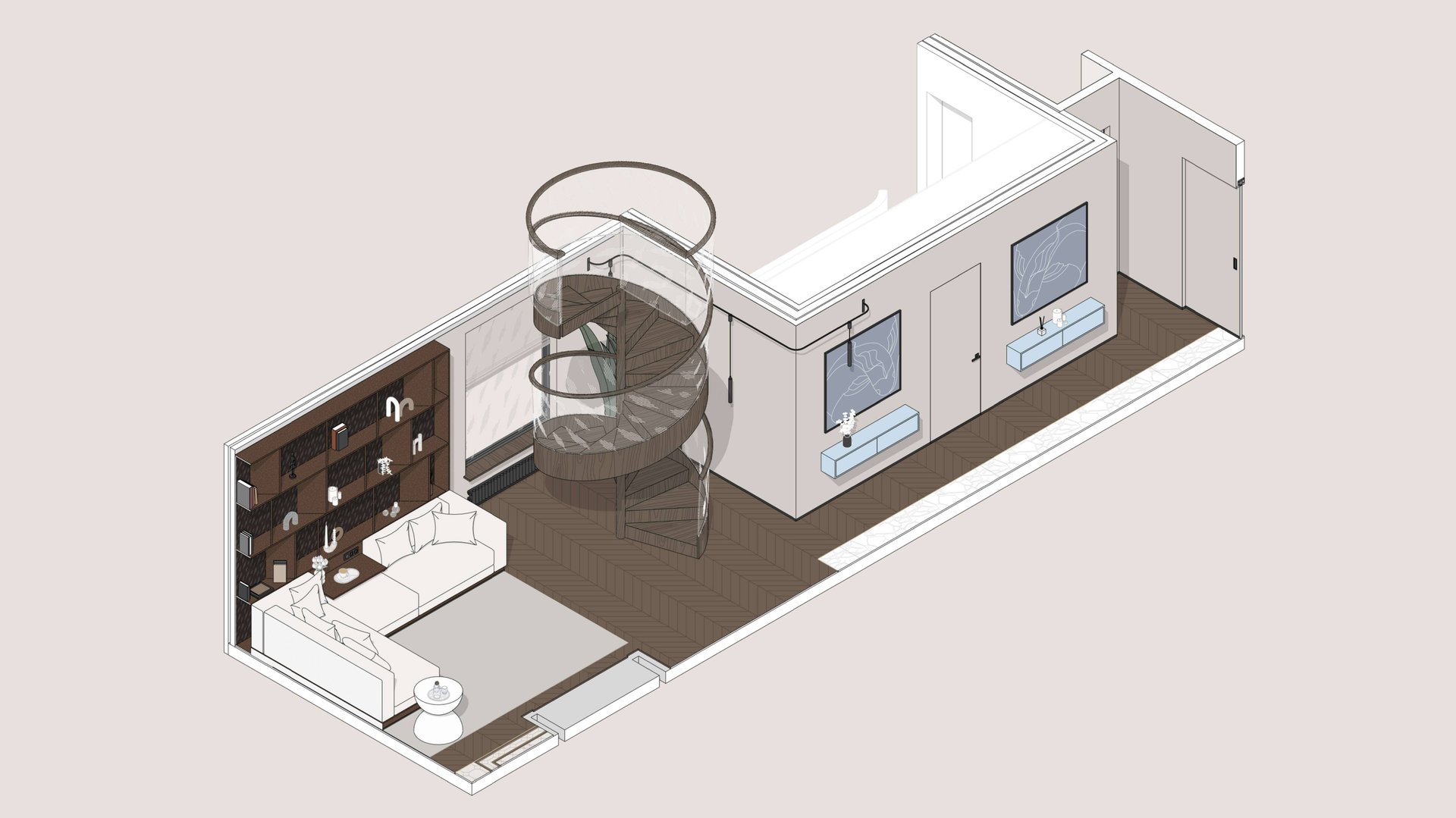 Построение отделки в REVIT. Сортировка по помещениям и типу материала.