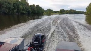 Посидели за удочкой в новой лодке Речник 450