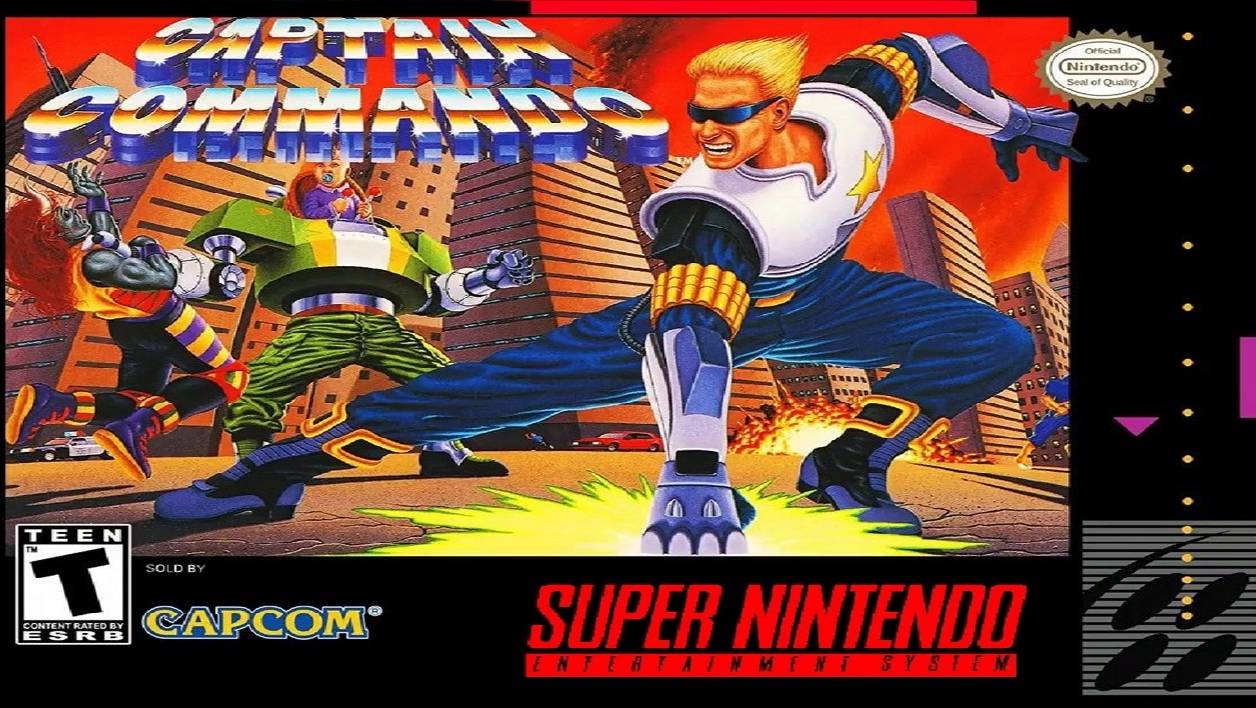 Captain Commando (SNES) Полное прохождение смотреть онлайн
