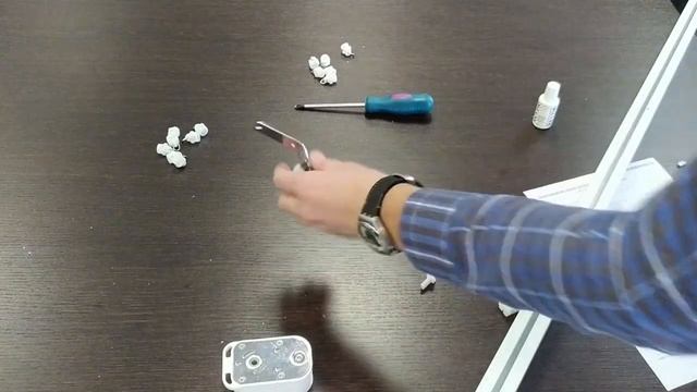 переделка карниза из односторонней в двустороннюю раздвижку