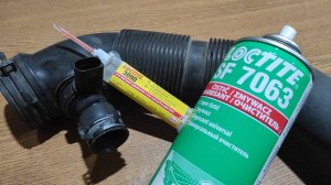 VOLKSWAGEN GOLF РЕМОНТ ПАТРУБКА ВОЗДУШНОГО ФИЛЬТРА.