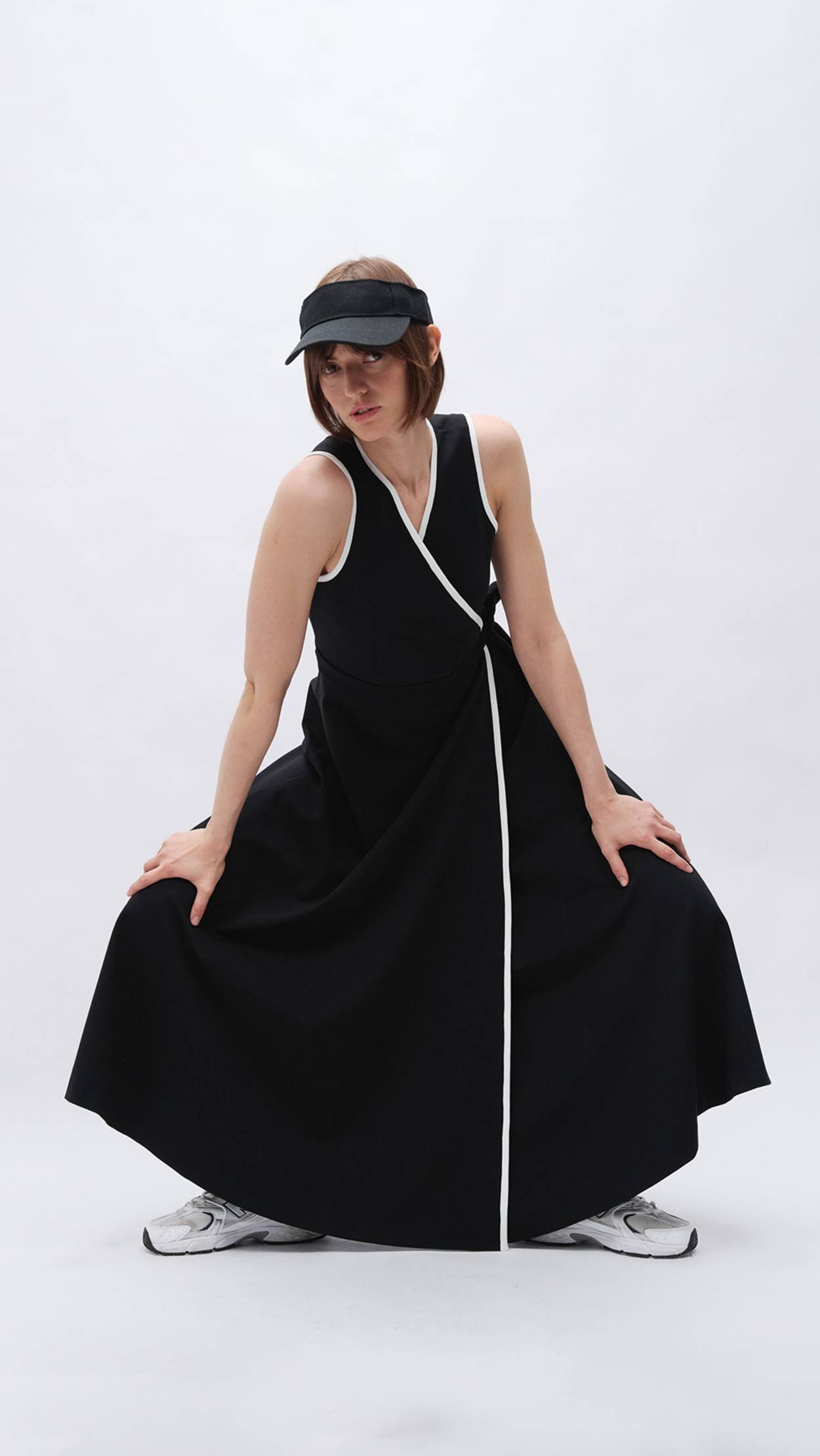 Платье в двух длинах, выкройка №1258 смотреть онлайн