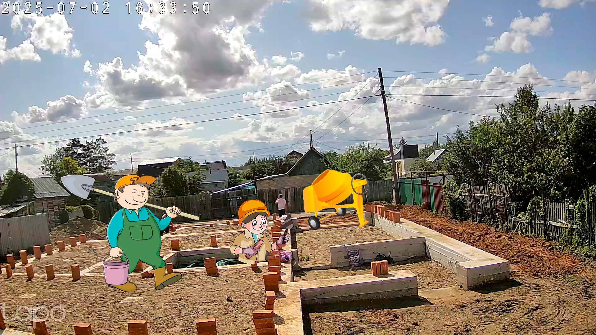 Строительство дома мечты, 1 этап, обратная засыпка, подготовка для заливки под ноль