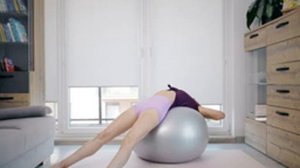ПРОТРУЗИИ И ГРЫЖИ. 5 полезных упражнений с ФИТБОЛОМ - смотреть видео онлайн от «Йога для успокое.