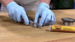 ВЫСОКОПРОЧНАЯ ХОЛОДНАЯ СВАРКА НА ПРИМЕРЕ ТЕЧИ ТРУБЫ, LOCTITE 3463.