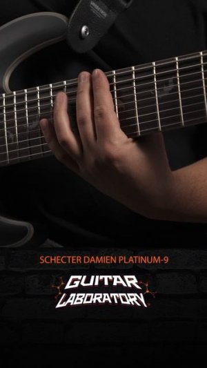 Гитара 9 струн! Schecter Damien Platinum-9 #schecterguitars #schecter #metalguitar