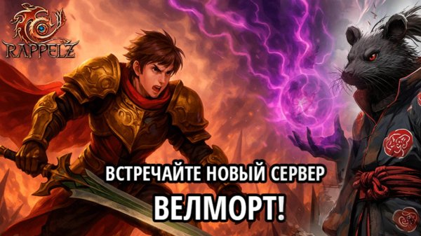Rappelz руоф (07.07.25) Открытие Нового Сервера ВЕЛМОРТ! Я аж заурчал от такой вкуснятины