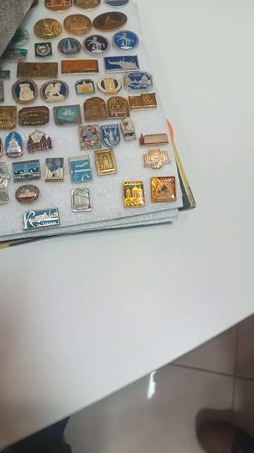 коллекция значков #коллекционированиемонет #money #coin #collection #collectables