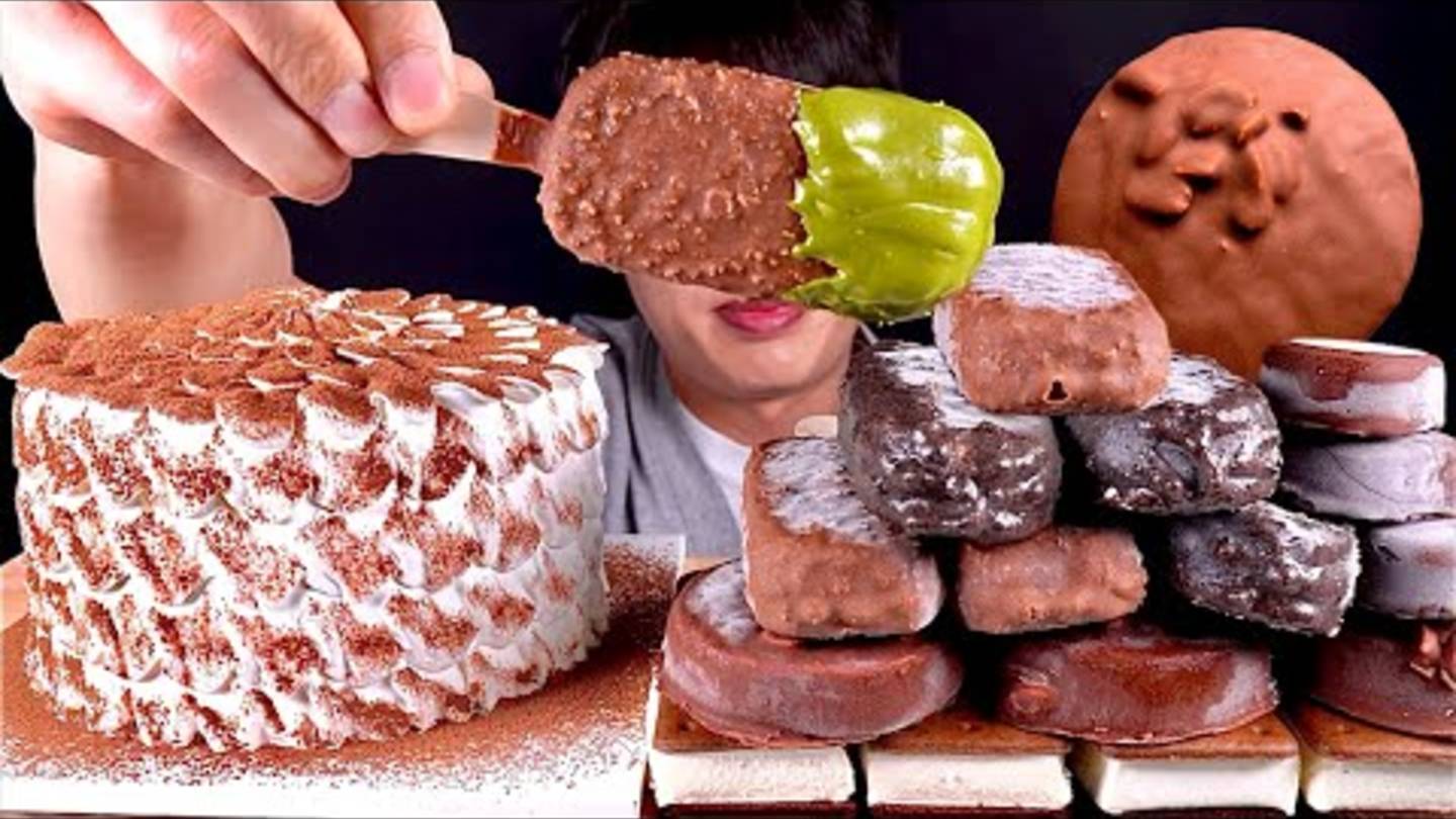 Мороженое и торт со сливками смотреть онлайн