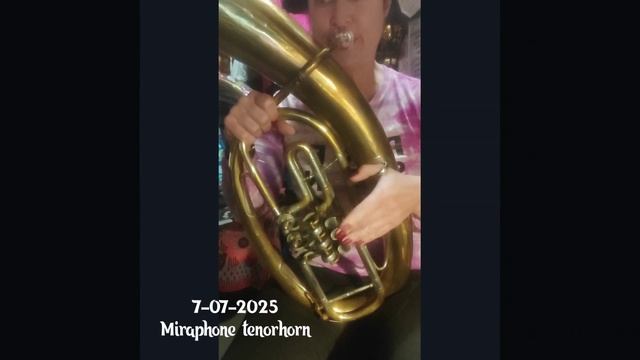 Баритон Miraphone. Несколько мелодий. 7 июля 2025 смотреть онлайн