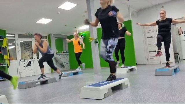 FUNCTIONAL STEP/STEP/ФУНКЦИОНАЛЬНЫЙ СТЕП/STEP AEROBIC/ ФИНАЛЬНАЯ СВЯЗКА