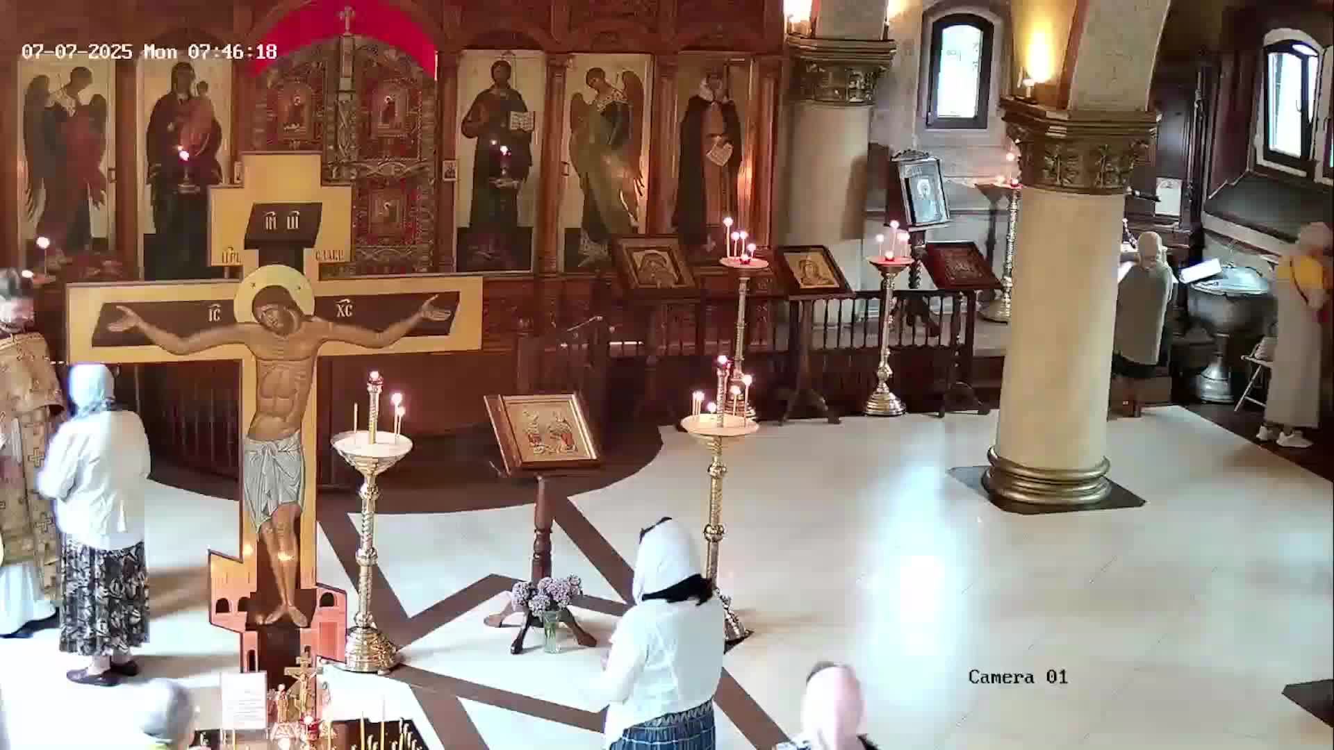 Божественная литургия. 7.07.2025 в 8-00. смотреть онлайн