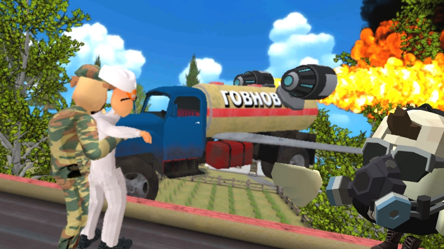 Секретная концовка в побег от Тимошки 2:армия