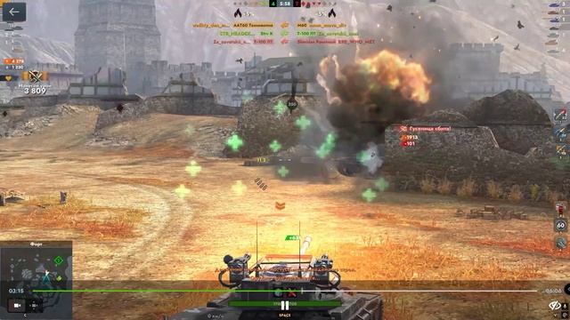 World of Tanks Blitz. Затащили катку)))(DZ24) D_E_R_Z_K_I_E