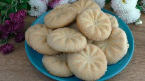 Домашнее ПЕЧЕНЬЕ за 10 минут! 🍪 Очень ВКУСНЫЙ и ПРОСТОЙ рецепт печенья! Готовьте хоть каждый день!