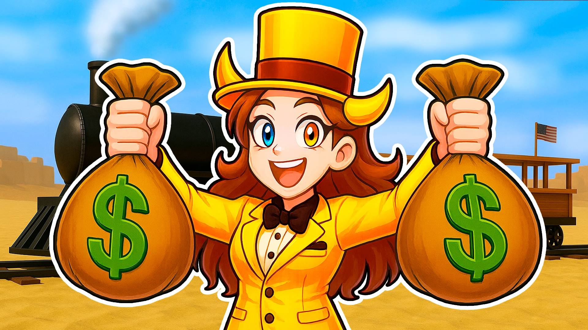 💛 СТАЛА МАГНАТОМ в МЕРТВЫЕ РЕЛЬСЫ в РОБЛОКС смотреть онлайн