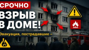 Срочно! Взрыв в пятиэтажке в Ершове — разрушены квартиры, эвакуация жителей