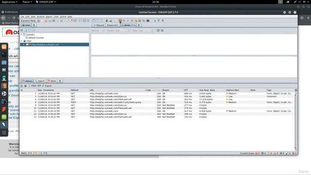 23. OWASP ZAP  как пользоваться