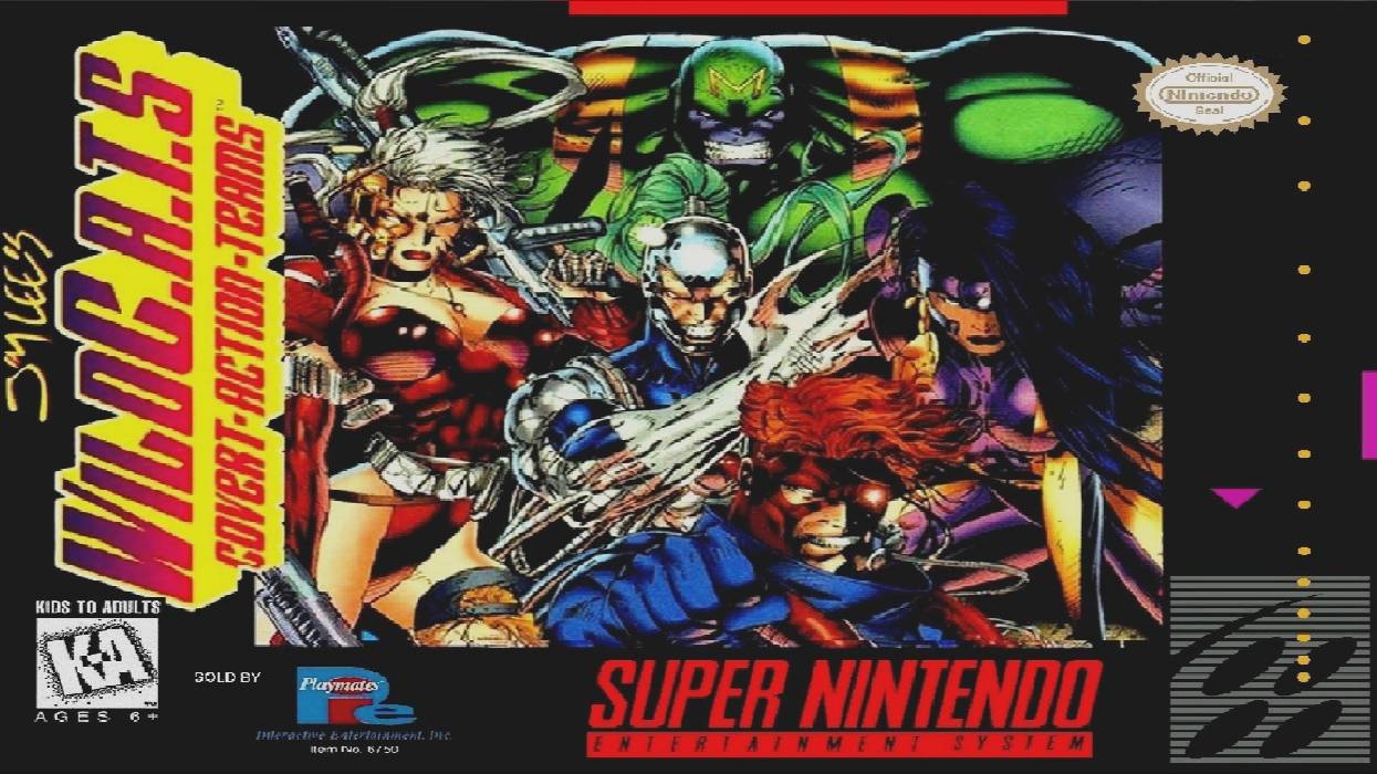Jim Lee's Wild C.A.T.S: Covert Action Teams (SNES) Полное прохождение смотреть онлайн