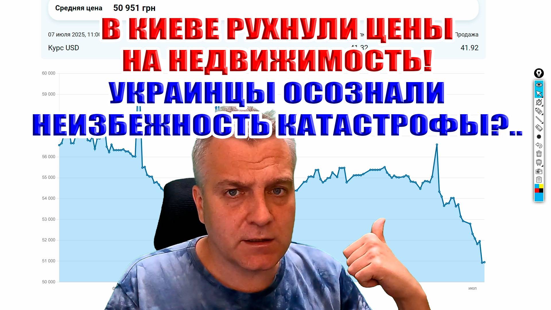 В Киеве рухнули цены на НЕДВИЖИМОСТЬ! Украинцы осознали неизбежность катастрофы? смотреть онлайн