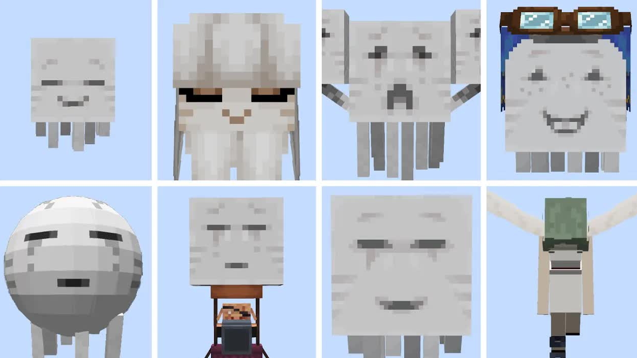 ВСЕ ТИПЫ ГАСТОВ В МАЙНКРАФТЕ С МОДАМИ смотреть онлайн